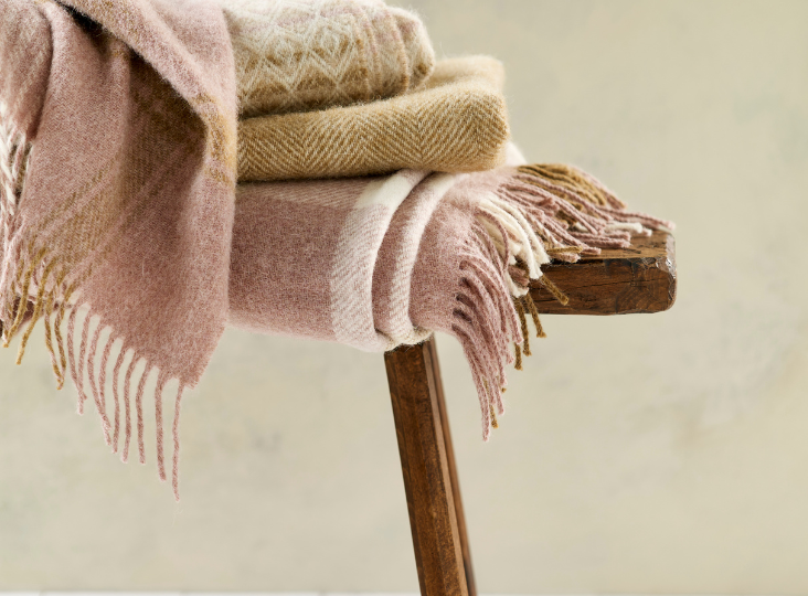 New Traceable Wool Throws Launched by Abraham Moon